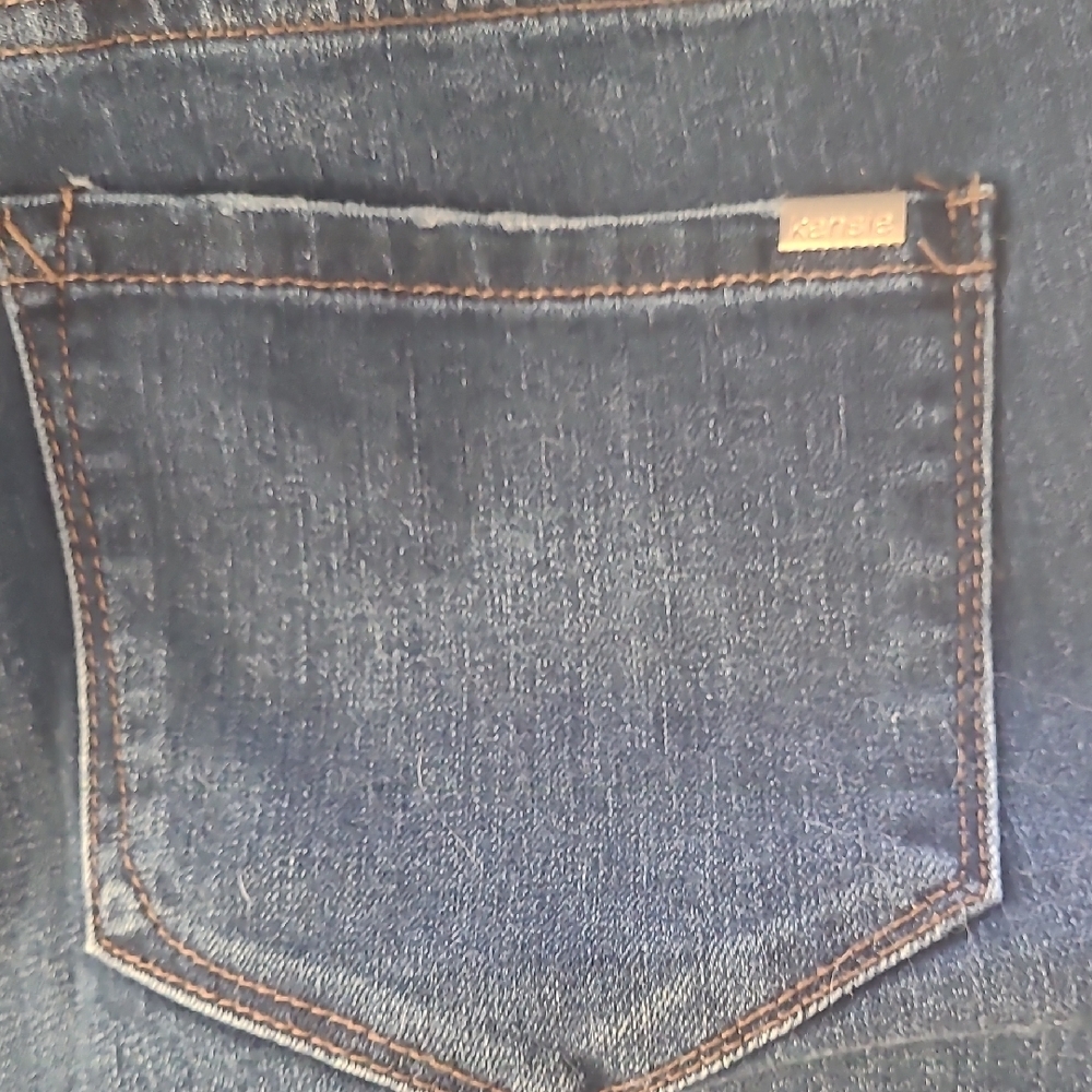Kensie Indigo Denim Pants - Picture 4 of 4